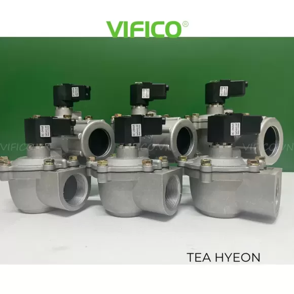 Van giũ bụi nối ren (Korea)