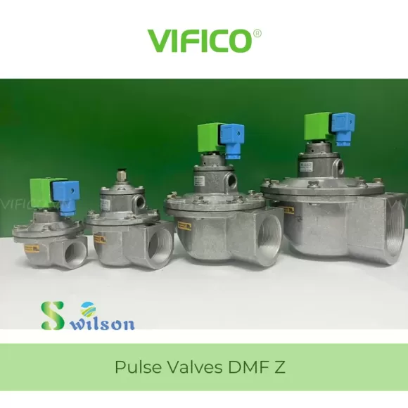 Van giũ bụi nối ren