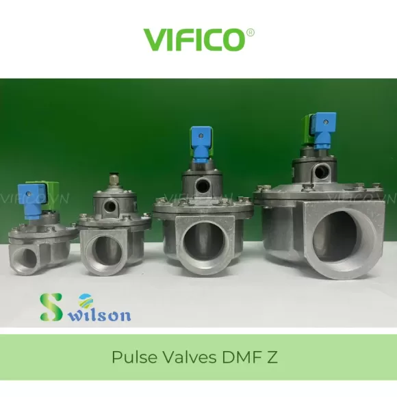 Van giũ bụi nối ren