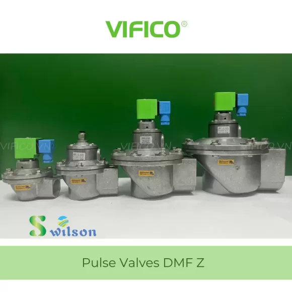 Van giũ bụi nối ren