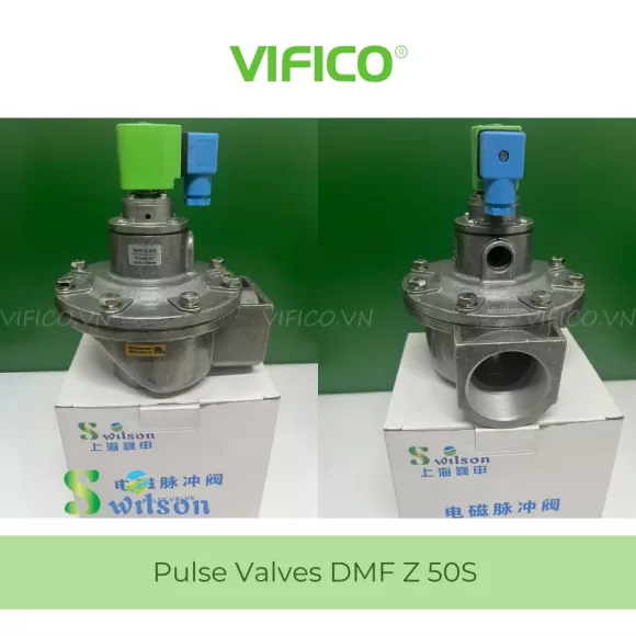 Van giũ bụi nối ren